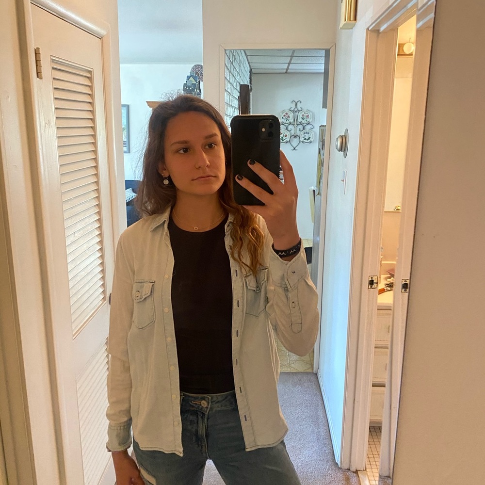 Light Washed Blue Aéropostale Sweater